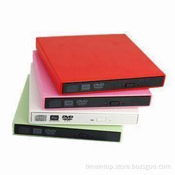 DVD Enclosure DVD Rewritable Drive Case with IDE PATA/SATA Interface
